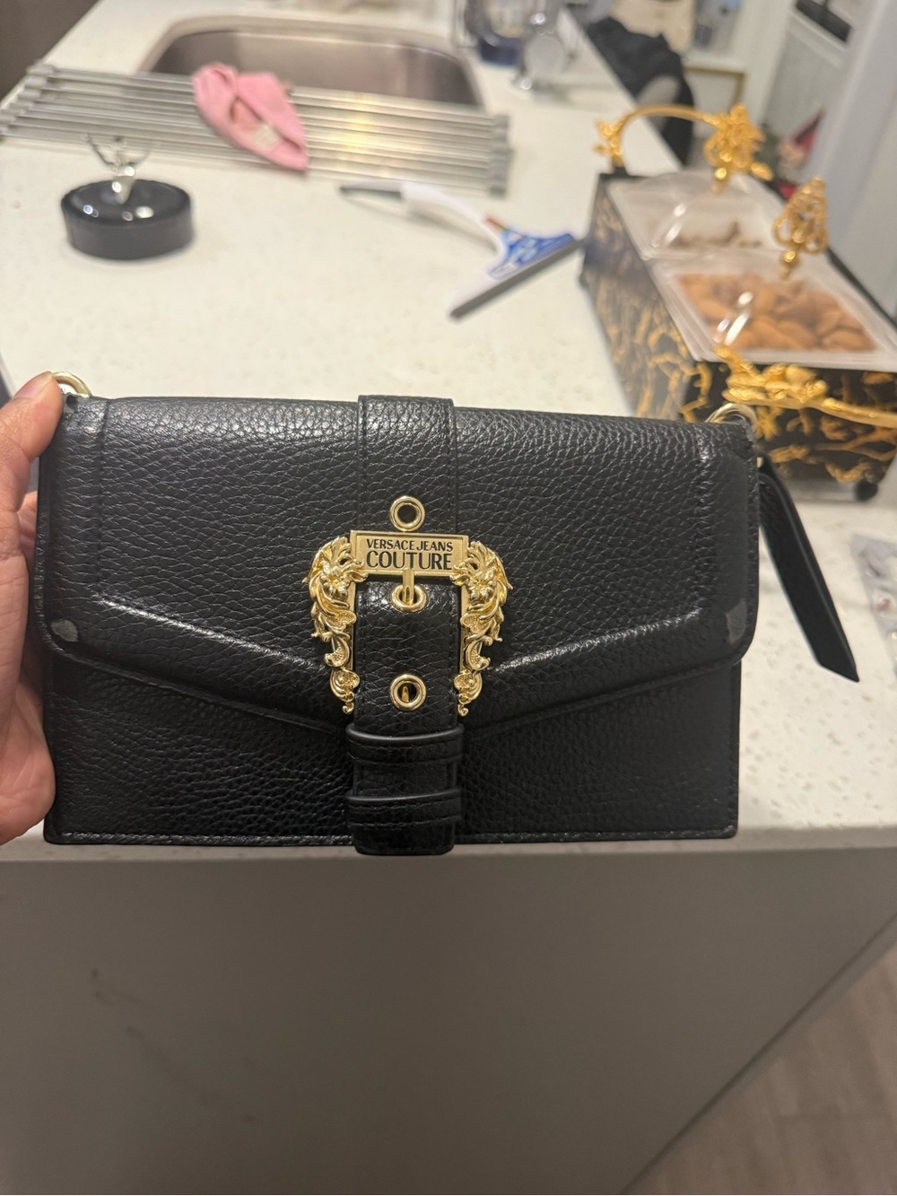 Versace couture cross body bag
